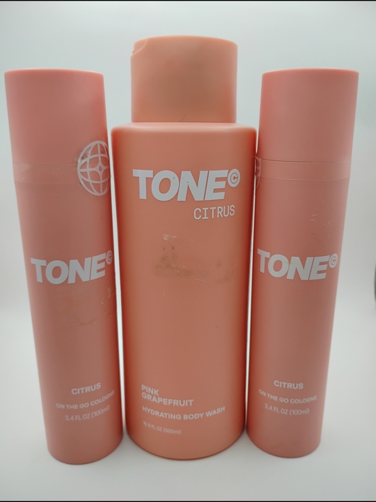 Other - Tone Citrus Pink Grapefruit Hydrating Body Wash  & 2 On The Go Matching Sprays